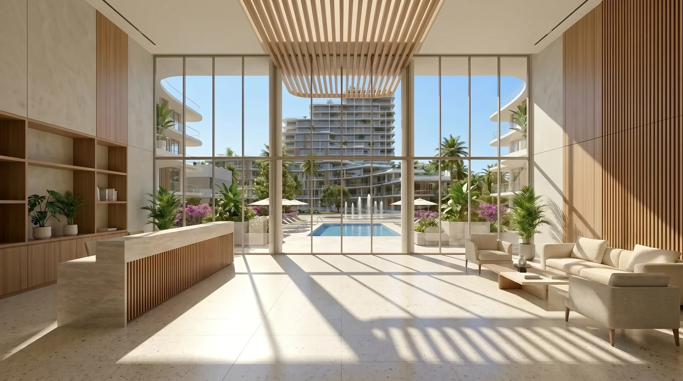 The Palms Resort — Lobby y recepcion